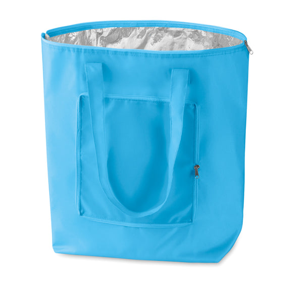 Foldable cooler shopping bag